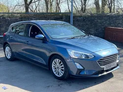 Blue Used 2018 Ford Focus Titanium Hatchback | £9,495 (Fair price)