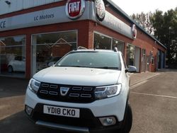 White Used 2018 Dacia Sandero Stepway Ambiance Hatchback | £6,995 (Fair price)