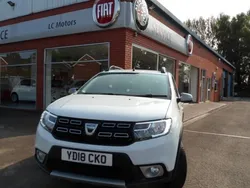 White Used 2018 Dacia Sandero Stepway Ambiance Hatchback | £6,995 (Fair price)