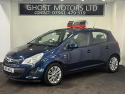 Blue Used 2011 Vauxhall Corsa Hatchback | £2,495 (Fair price)