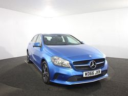 Blue Used 2017 Mercedes A180 Executive Hatchback | £9,499 (Good price)
