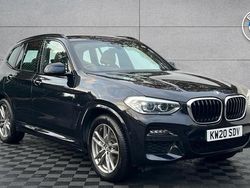 Black Used 2020 BMW X3 M Sport SUV | £28,691 (Fair price)