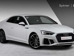 White Used 2022 Audi A5 S-Line Coupe | £25,750 (Fair price)