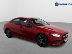 Red Used 2022 Mercedes A250 AMG Line Premium Sedan | £20,849 (Fair price)