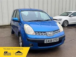 Blue Used 2006 Nissan Note SE MPV | £1,950 (Fair price)
