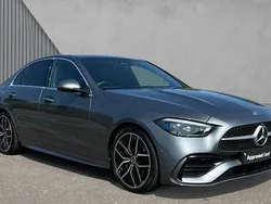 Selenite grey metallic Used 2023 Mercedes C220 AMG Line Premium Plus Sedan | £34,168 (Expensive)