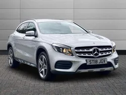 Silver Used 2018 Mercedes GLA220 AMG line SUV | £15,895 (Fair price)