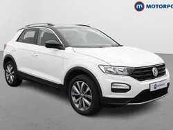 White Used 2021 VW T-Roc Design SUV | £16,649 (Fair price)