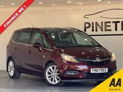Red Used 2018 Vauxhall Zafira Tourer Elite MPV | £9,499 (Fair price)