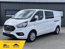 White Used 2022 Ford Transit Custom Limited Van | £13,950 (Fair price)