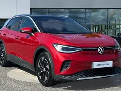 Red Used 2024 VW ID.4 Pro SUV | £29,468 (Fair price)