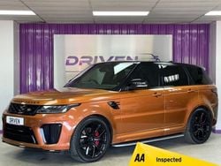 Orange Used 2019 Land Rover Range Rover Sport SVR SUV | £46,300 (Fair price)