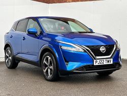 Blue Used 2022 Nissan Qashqai N-Connecta SUV | £19,161 (Fair price)