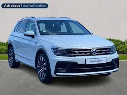 White Used 2020 VW Tiguan SEL SUV | £21,867 (A bit pricey)