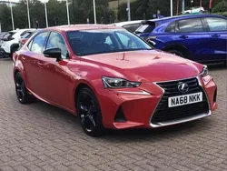 Red Used 2018 Lexus IS300h Sport Line Sedan | £15,500 (Fair price)