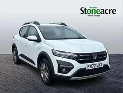 White Used 2022 Dacia Sandero Comfort Hatchback | £12,495 (Fair price)