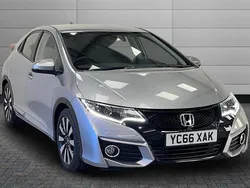 Silver Used 2016 Honda Civic SE Plus Hatchback | £10,999 (Fair price)