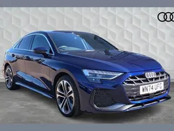 Blue Used 2024 Audi A3 S-Line Sedan | £26,950 (Fair price)