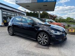 Black Used 2017 VW Golf VII R-line Hatchback | £8,990 (A bit pricey)