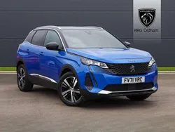 Blue Used 2021 Peugeot 3008 GTi SUV | £18,495 (Fair price)