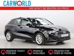 Black Used 2023 Audi A3 Sportback Advanced Hatchback | £19,109 (Fair price)
