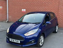 Blue Used 2016 Ford Fiesta Zetec Hatchback | £3,895 (Good price)