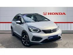 White Used 2021 Honda Jazz Hybrid Hatchback | £17,490 (Fair price)