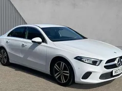 Digital white metallic Used 2021 Mercedes A200 Executive Sedan | £15,934 (Good price)