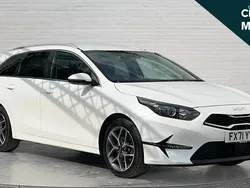 White Used 2021 Kia Ceed 3 Estate | £16,741 (Fair price)