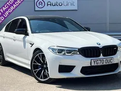 White Used 2019 BMW M5 Competition Edition Sedan | £50,990 (A bit pricey)