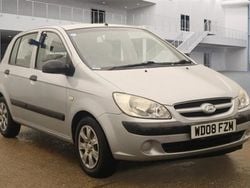Silver Used 2008 Hyundai Getz Hatchback | £1,899 (A bit pricey)