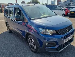 Blue Used 2019 Peugeot Rifter GT-line MPV | £12,995 (Fair price)