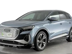Blue Used 2022 Audi Q4 e-tron S-Line SUV | £26,420