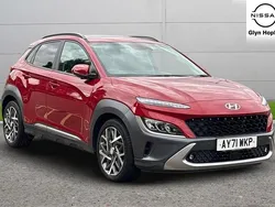 Red Used 2021 Hyundai Kona Ultimate SUV | £18,583 (Fair price)