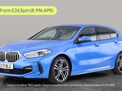 Blue Used 2021 BMW 118 M Sport Hatchback | £19,015 (Fair price)