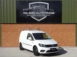 White Used 2018 VW Caddy Highline MPV | £12,490 (A bit pricey)