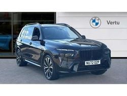 Black Used 2022 BMW X7 M Sport SUV | £59,635 (Expensive)