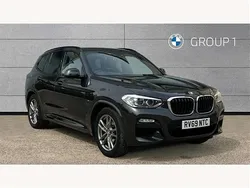 Grey Used 2019 BMW X3 M Sport SUV | £23,550 (Fair price)