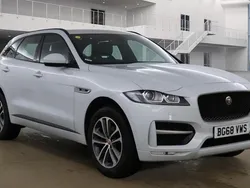 White Used 2018 Jaguar F-Pace R-Sport SUV | £12,950 (Expensive)