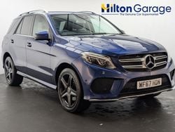 Blue Used 2017 Mercedes GLE250 AMG line SUV | £18,950 (Fair price)