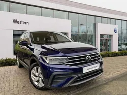 Blue Used 2022 VW Tiguan Allspace Life SUV | £23,498 (Fair price)