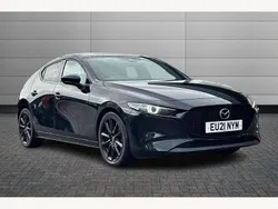 Jet black Used 2021 Mazda 3 Inclusive Hatchback | £15,495 (Fair price)