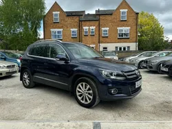 Blue Used 2012 VW Tiguan SE SUV | £4,495 (Fair price)