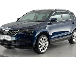 Blue Used 2019 Skoda Karoq SUV | £17,570 (Fair price)