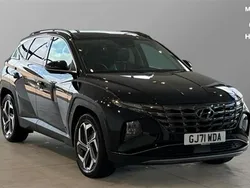 Black Used 2021 Hyundai Tucson Ultimate SUV | £24,633 (Fair price)