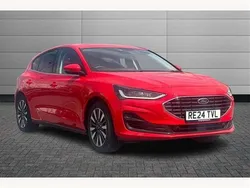 Red Used 2024 Ford Focus Titanium X Hatchback | £19,592 (Fair price)