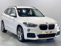 White Used 2018 BMW X1 M Sport SUV | £12,999 (Good price)