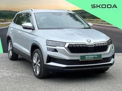 Silver Used 2024 Skoda Karoq SE L SUV | £25,477 (Fair price)