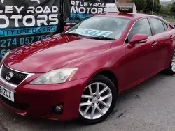 Red Used 2011 Lexus IS200d Sedan | £4,495