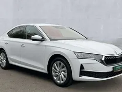 Moon white metallic Used 2025 Skoda Octavia SE L Hatchback | £26,490